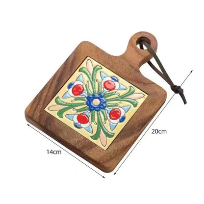 Set de table en céramique à motif vintage Lighteme