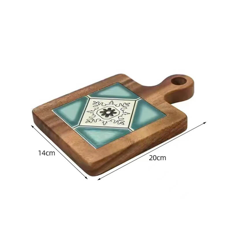 Set de table en céramique à motif vintage Lighteme