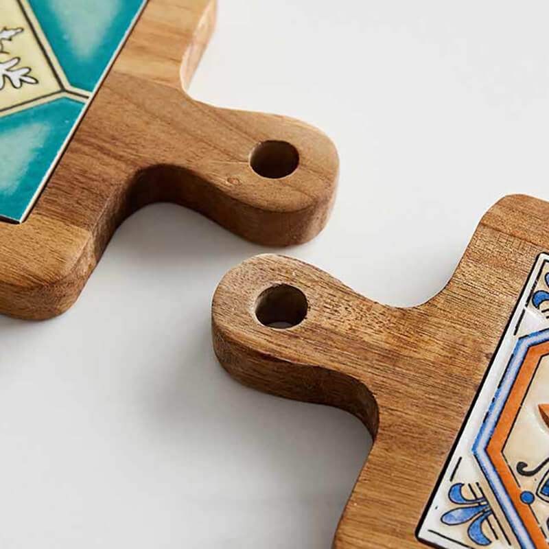 Set de table en céramique à motif vintage Lighteme