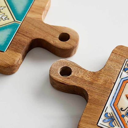 Set de table en céramique à motif vintage Lighteme