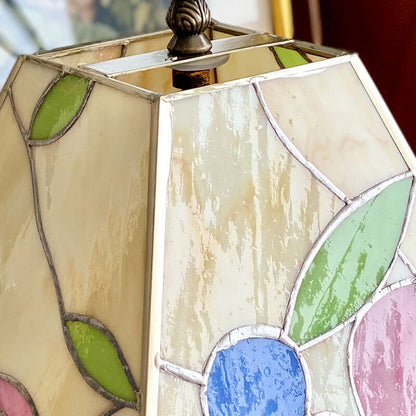 Lighteme Vintage Stained Glass Table Lamp
