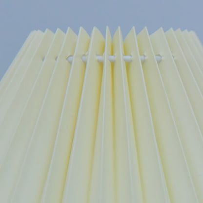 Lighteme Vintage Pleated Fan Table Lamp