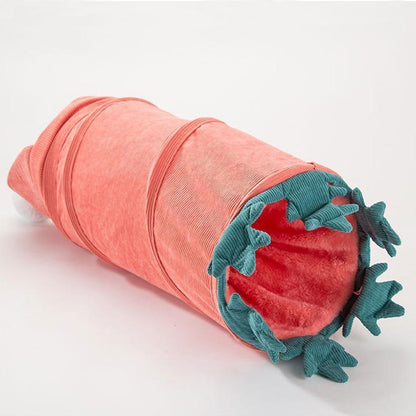 Lighteme Waschbarer Cord-Katzenspielzeug-Verstecktunnel (3 Farben)