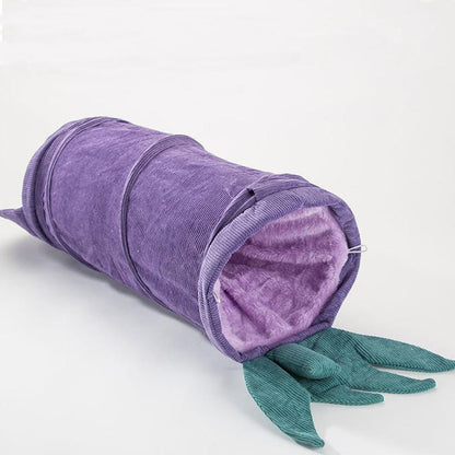 Lighteme Waschbarer Cord-Katzenspielzeug-Verstecktunnel (3 Farben)