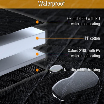 Lighteme Wasserdichte, rutschfeste Hundematte für den Rücksitz im Auto (2 Farben)