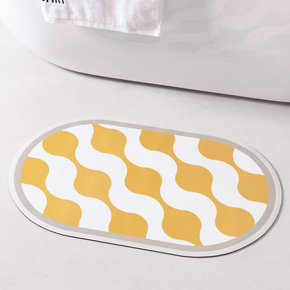 Lighteme Wave Diatom Mud Bath Mat