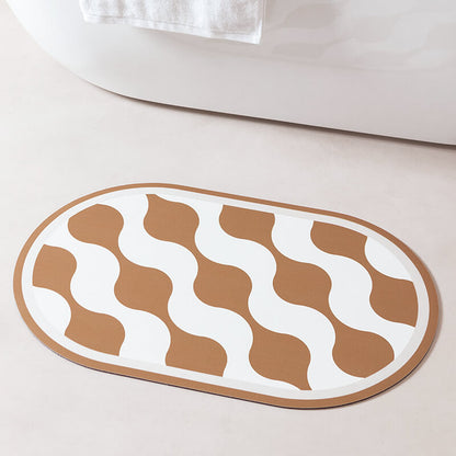 Lighteme Wave Diatom Mud Bath Mat