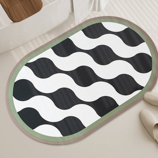 Lighteme Wave Diatom Mud Bath Mat