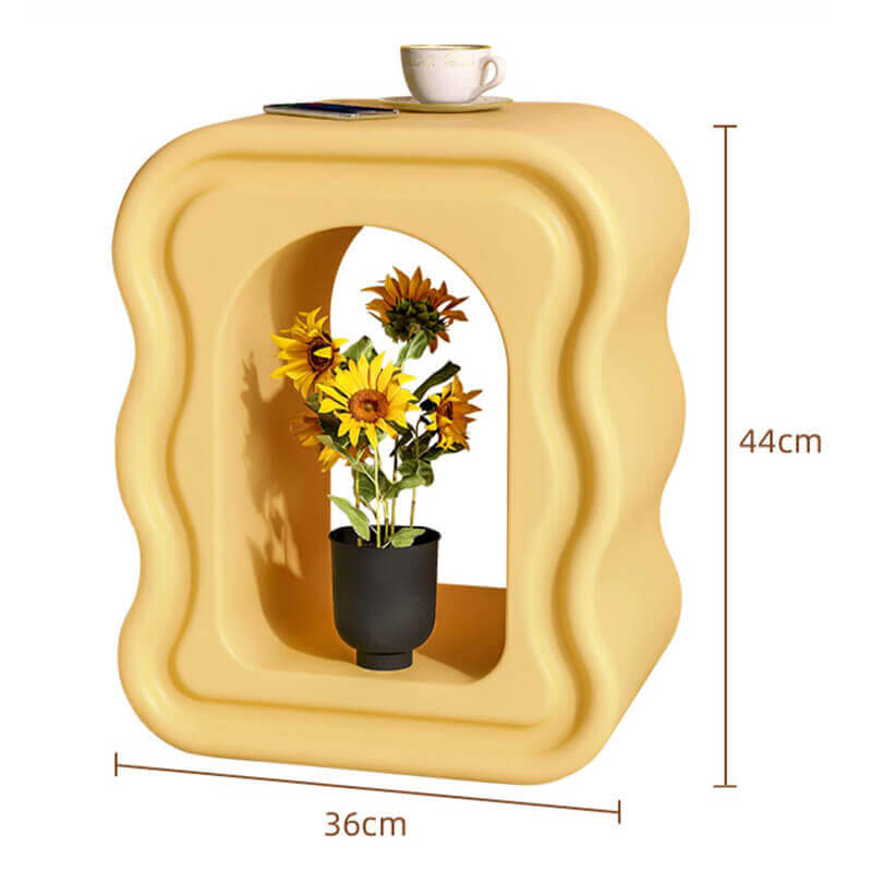 Table basse en résine Lighteme Wave