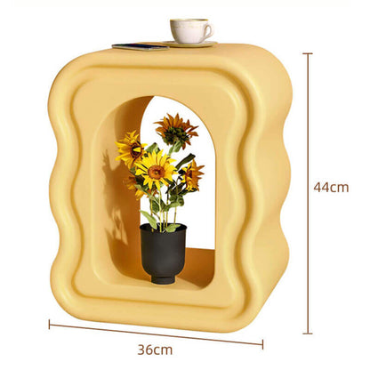 Table basse en résine Lighteme Wave