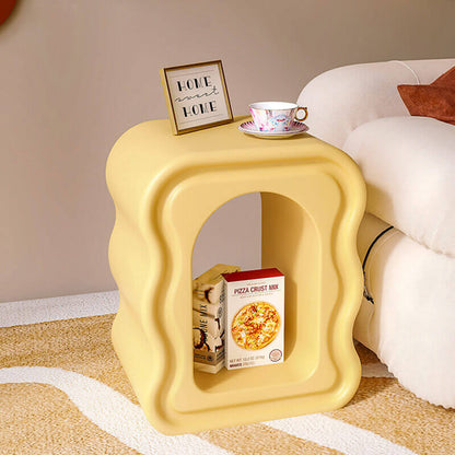 Table basse en résine Lighteme Wave