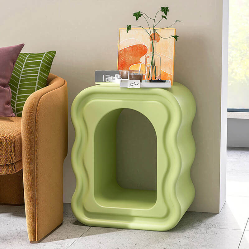 Table basse en résine Lighteme Wave