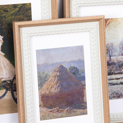 Cadre photo texturé Lighteme en forme de tige de blé