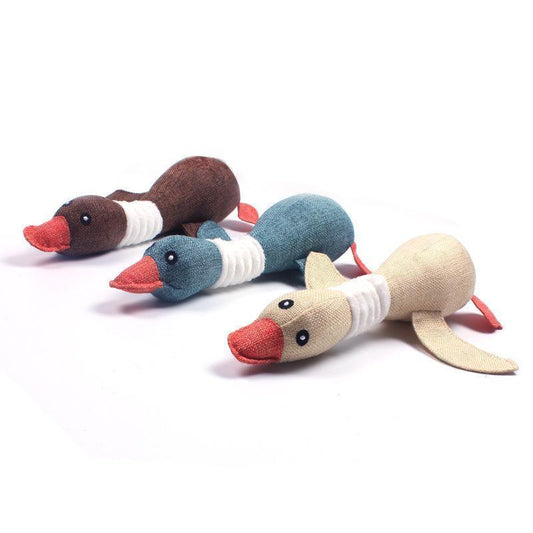 Jouet en lin pour chien Lighteme Wild Goose Dog (3 couleurs)