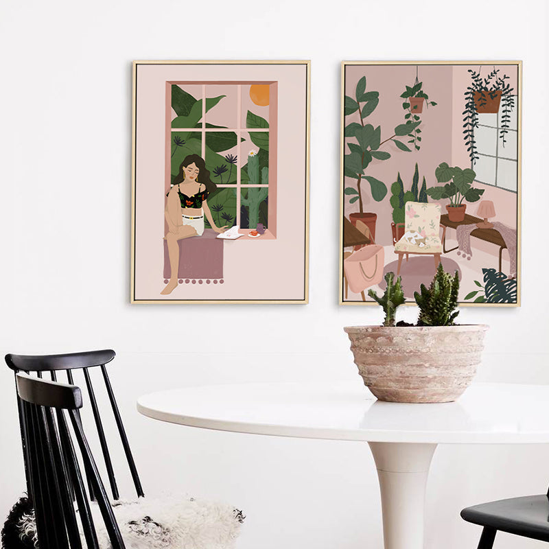 Lighteme Window Canvas Art Painting