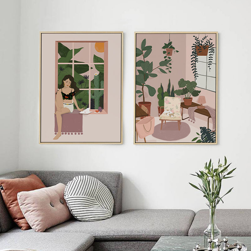 Lighteme Window Canvas Art Painting