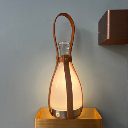 Lampe de table bouteille de vin Lighteme