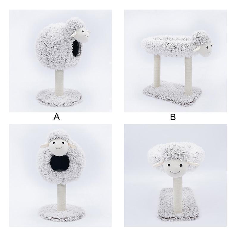 Arbre à chat Lighteme Winter Lamb Shape (2 modèles)