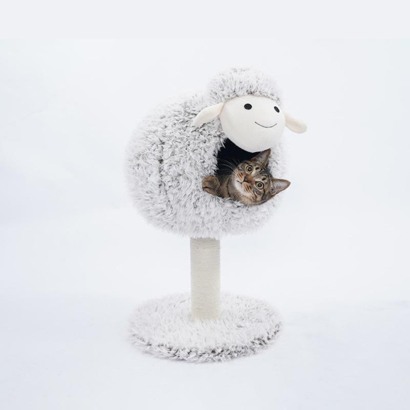 Arbre à chat Lighteme Winter Lamb Shape (2 modèles)