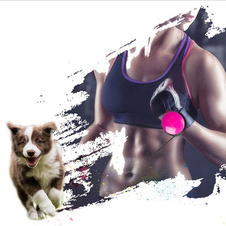 Laisse à contraction automatique Lighteme pour poignet (6 couleurs)