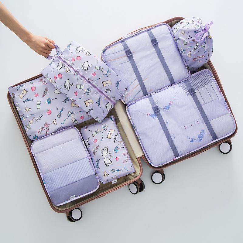 Lighteme Luggage Packing Organizer Set (7 Pcs)