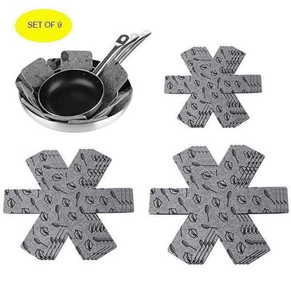 Tapis de protection Lighteme pour fond de poêle contre la chaleur