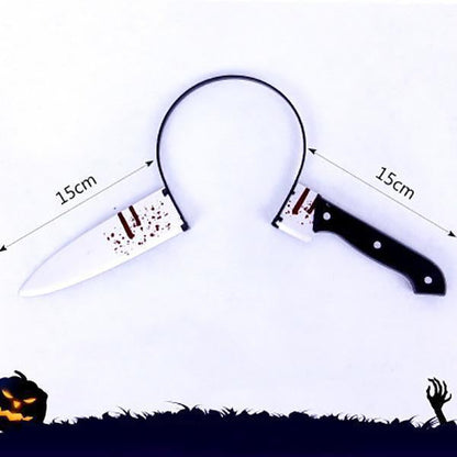 Ihrtrade Knife Headband Halloween Accessory (6 types)