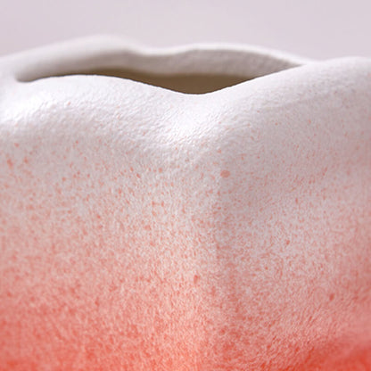 Lighteme Cute Cat Back View Ceramic Vase