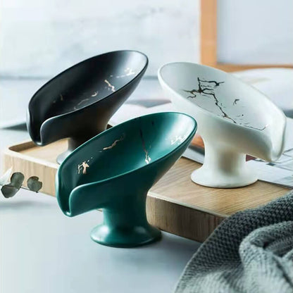 Porte-savon de luxe en céramique Lighteme