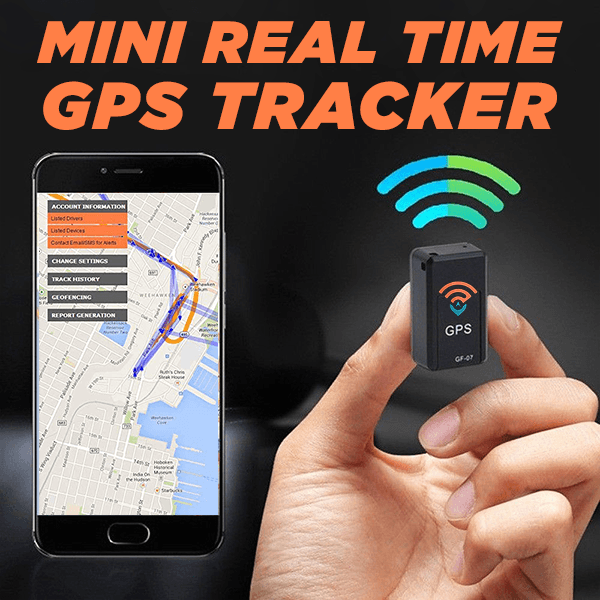 Ihrtrade Mini Real Time GPS Tracker - GF-07 Enhanced Magnetic Locator