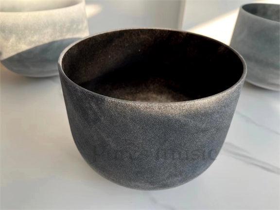 Customized Obsidian Gemstone Crystal Singing Bowl Sound Healing Chakra Bowl - HLURU.SHOP