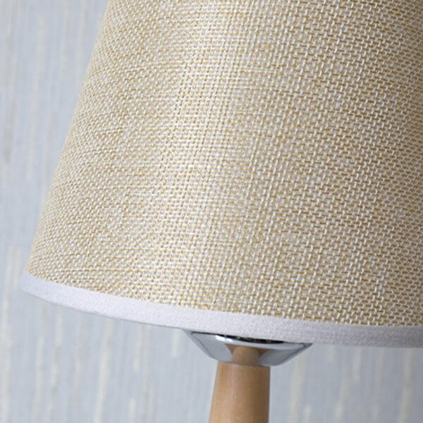 Lighteme Simple Raw Wood Table Lamp