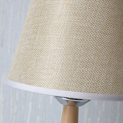 Lighteme Simple Raw Wood Table Lamp