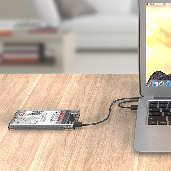Boîtier convertisseur de disque dur portable Lighteme