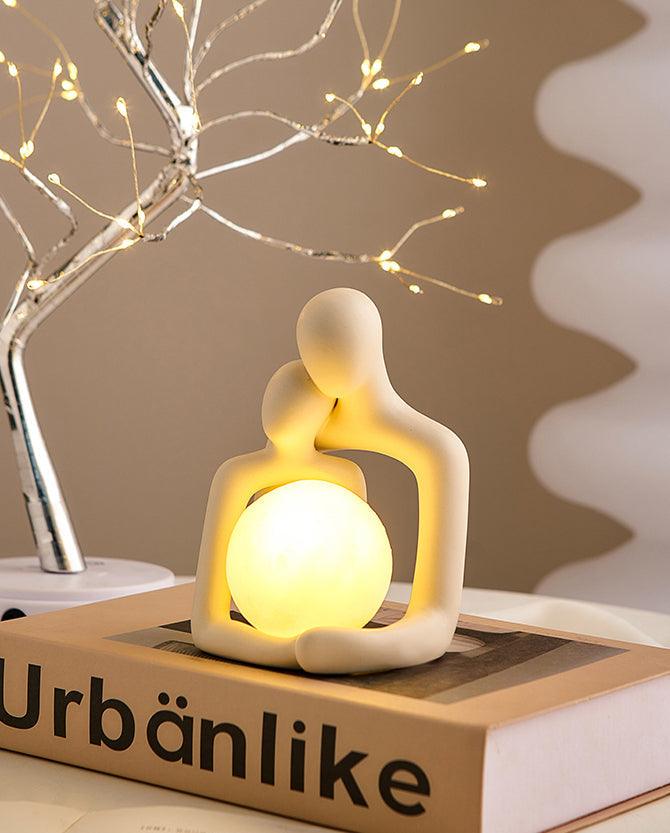 Sculpture de couple de style nordique Lighteme