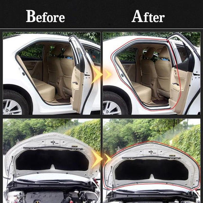 Lighteme Premium-Dichtungsstreifen für Autotüren, zweilagig, wetterfest