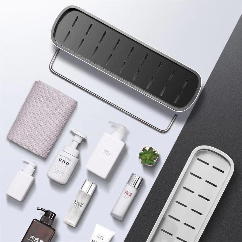 Étagère de rangement de salle de bain sans perçage Lighteme