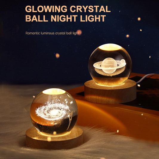 Veilleuse mini boule de cristal Lighteme