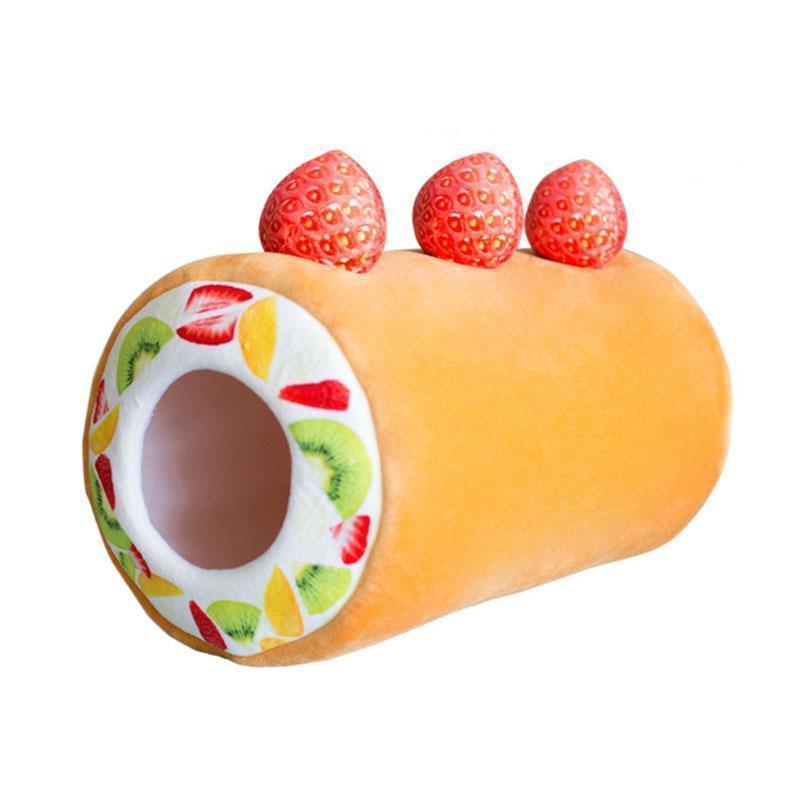 Lighteme Extra Plush Cat Fruit Roll Bed
