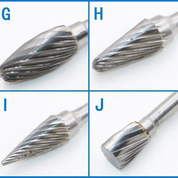 Tête de fraisage en acier tungstène pour lime rotative Lighteme (2 types)