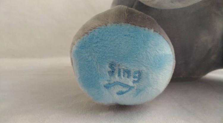 Éléphant en peluche animé Lighteme Peek-a-Boo, parlant et chantant