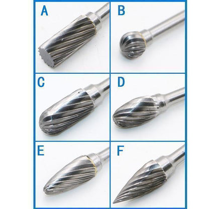 Tête de fraisage en acier tungstène pour lime rotative Lighteme (2 types)