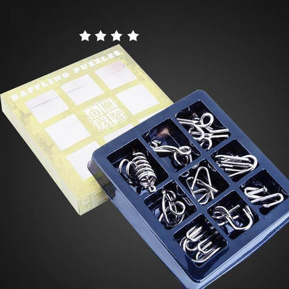 Maillon Lighteme à neuf anneaux entrelacés (7 types)