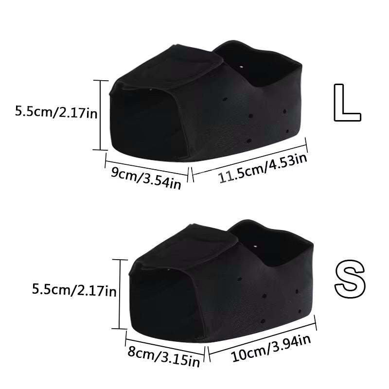 Lighteme Adjustable Cushion heel protector wrap with Breathable Inserts  (1 Pair)
