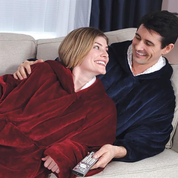 Lighteme Fleece-Kapuzenjacke (2 Farben)