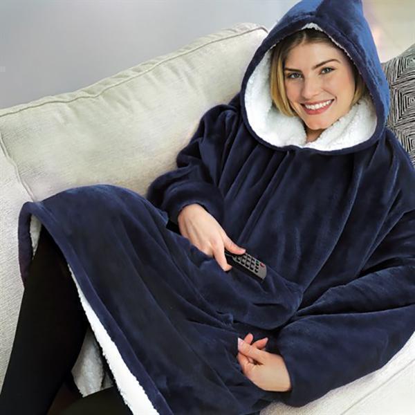 Lighteme Fleece-Kapuzenjacke (2 Farben)