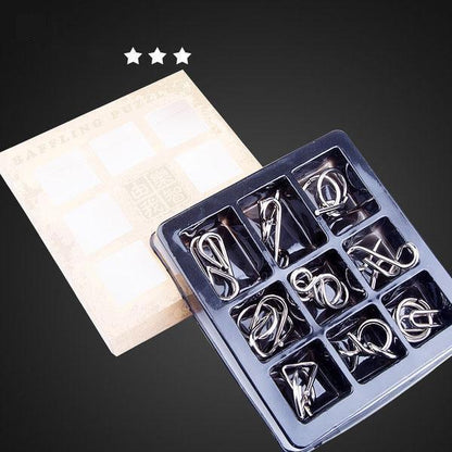 Maillon Lighteme à neuf anneaux entrelacés (7 types)