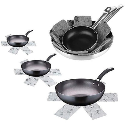 Tapis de protection Lighteme pour fond de poêle contre la chaleur