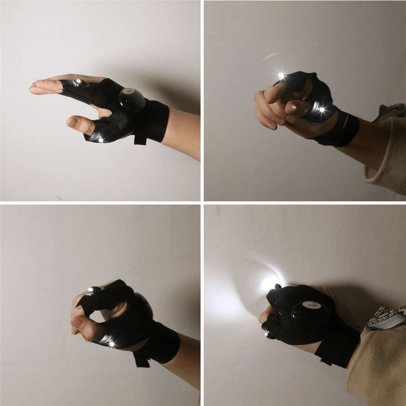 Gants pour lampe de poche LED Lighteme 