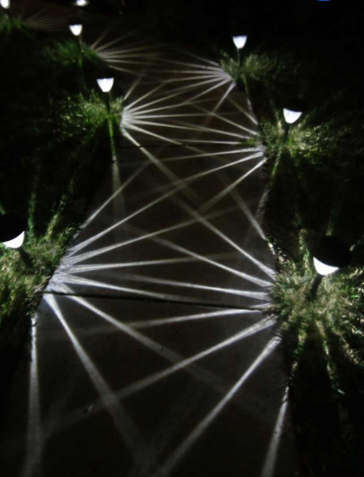 Lampes solaires LED Lighteme pour allées, nouveau modèle, lot de 8 